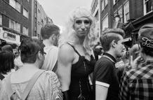 This imposing figure came out of the crowd